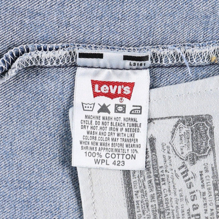 2000'S Levi's 501XX Straight Denim Pants, Men's Size W33 (approx.) cotton blue type Vintage Second Hand