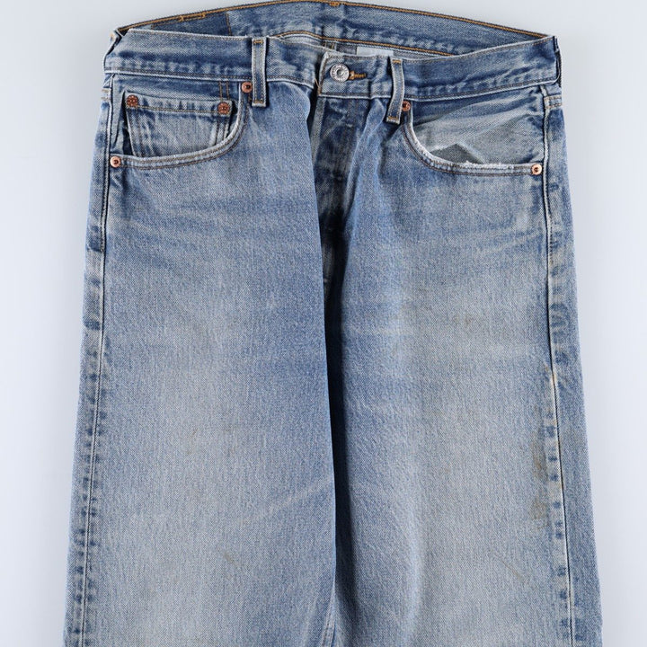 2000'S Levi's 501XX Straight Denim Pants, Men's Size W33 (approx.) cotton blue type Vintage Second Hand