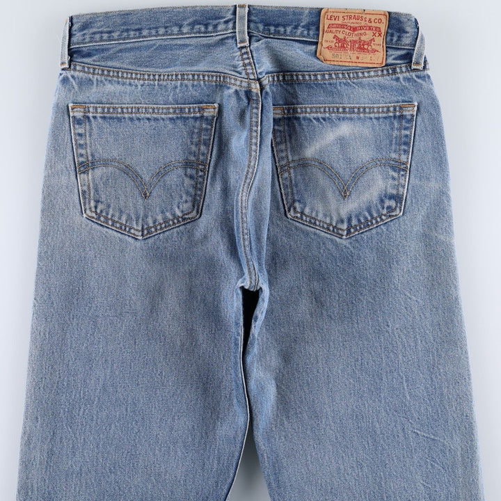 2000'S Levi's 501XX Straight Denim Pants, Men's Size W33 (approx.) cotton blue type Vintage Second Hand