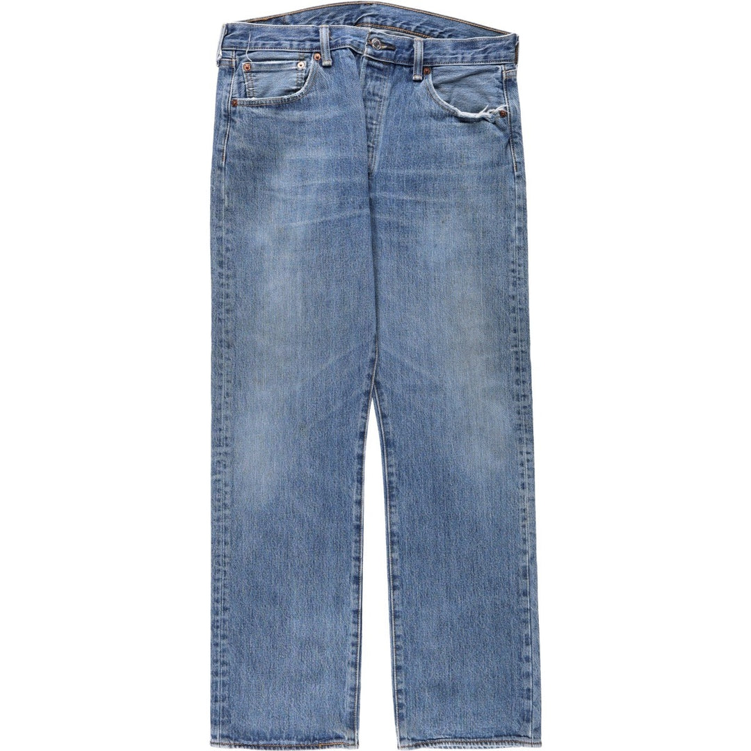 Levi's 501-0194 Straight Denim Pants, Men's, Size W34 cotton blue type Vintage Second Hand