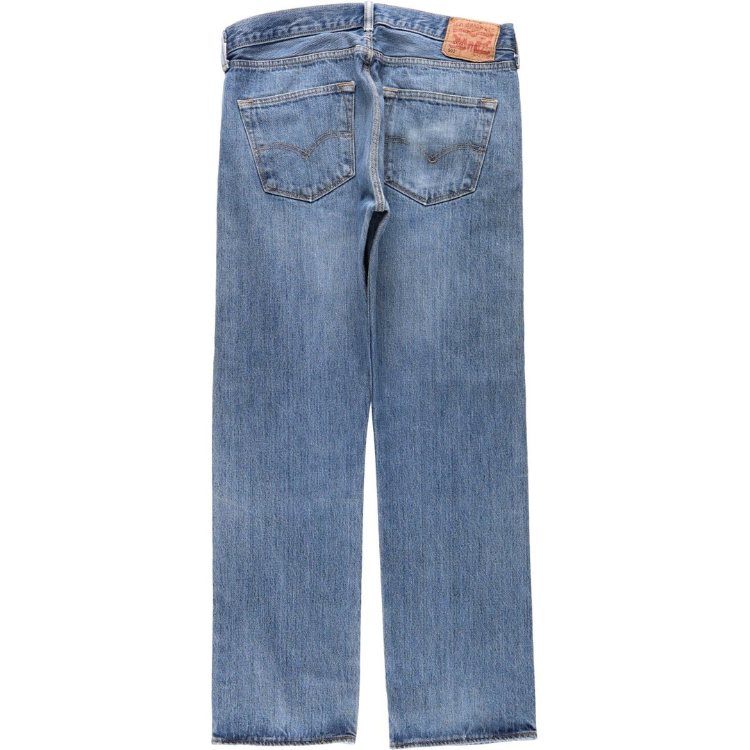 Levi's 501-0194 Straight Denim Pants, Men's, Size W34 cotton blue type Vintage Second Hand