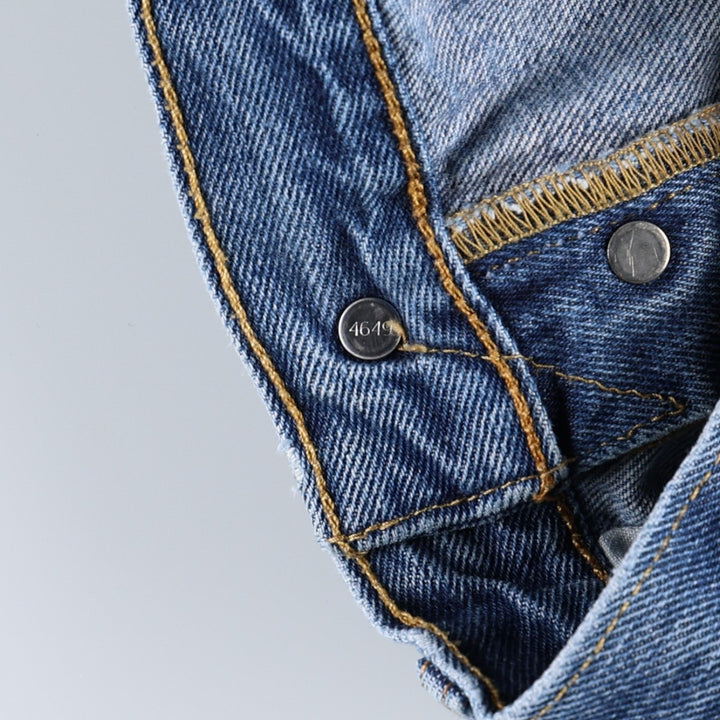 Levi's 501-0194 Straight Denim Pants, Men's, Size W34 cotton blue type Vintage Second Hand