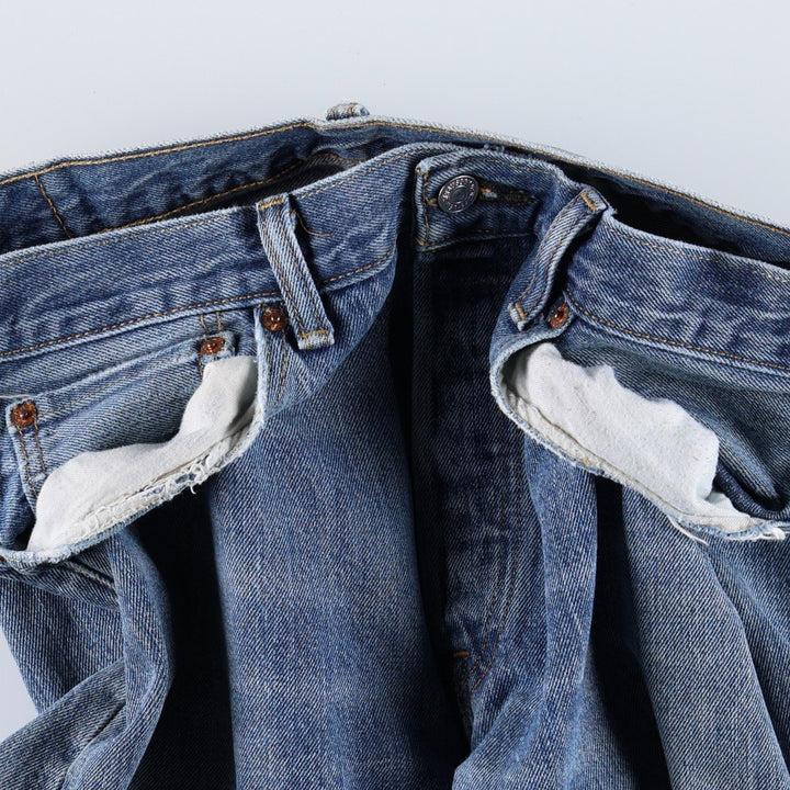 Levi's 501-0194 Straight Denim Pants, Men's, Size W34 cotton blue type Vintage Second Hand