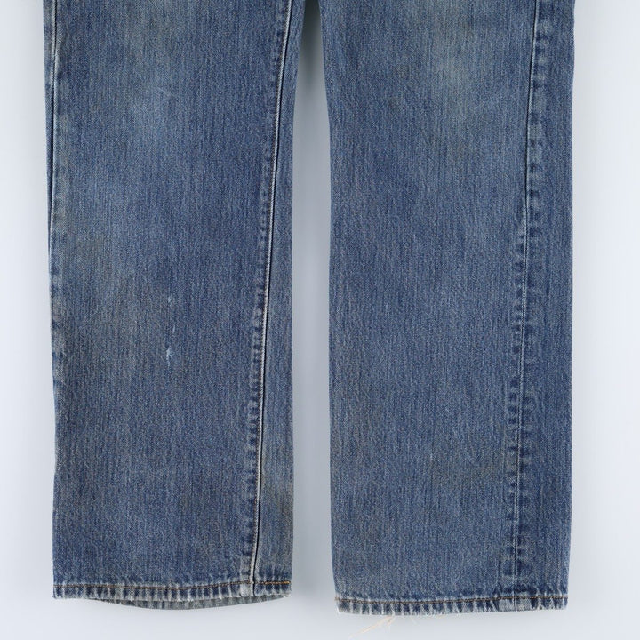 Levi's 501 Straight Fit Straight Denim Pants, Men's W33 (approx.) cotton blue type Vintage Second Hand