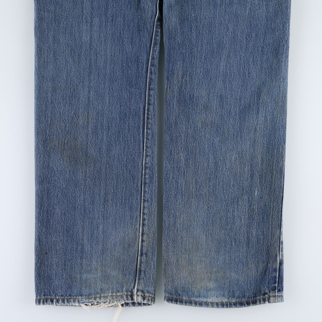 Levi's 501 Straight Fit Straight Denim Pants, Men's W33 (approx.) cotton blue type Vintage Second Hand