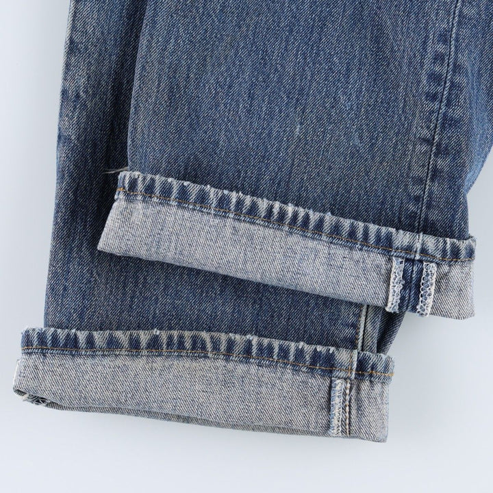 Levi's 501 Straight Fit Straight Denim Pants, Men's W33 (approx.) cotton blue type Vintage Second Hand