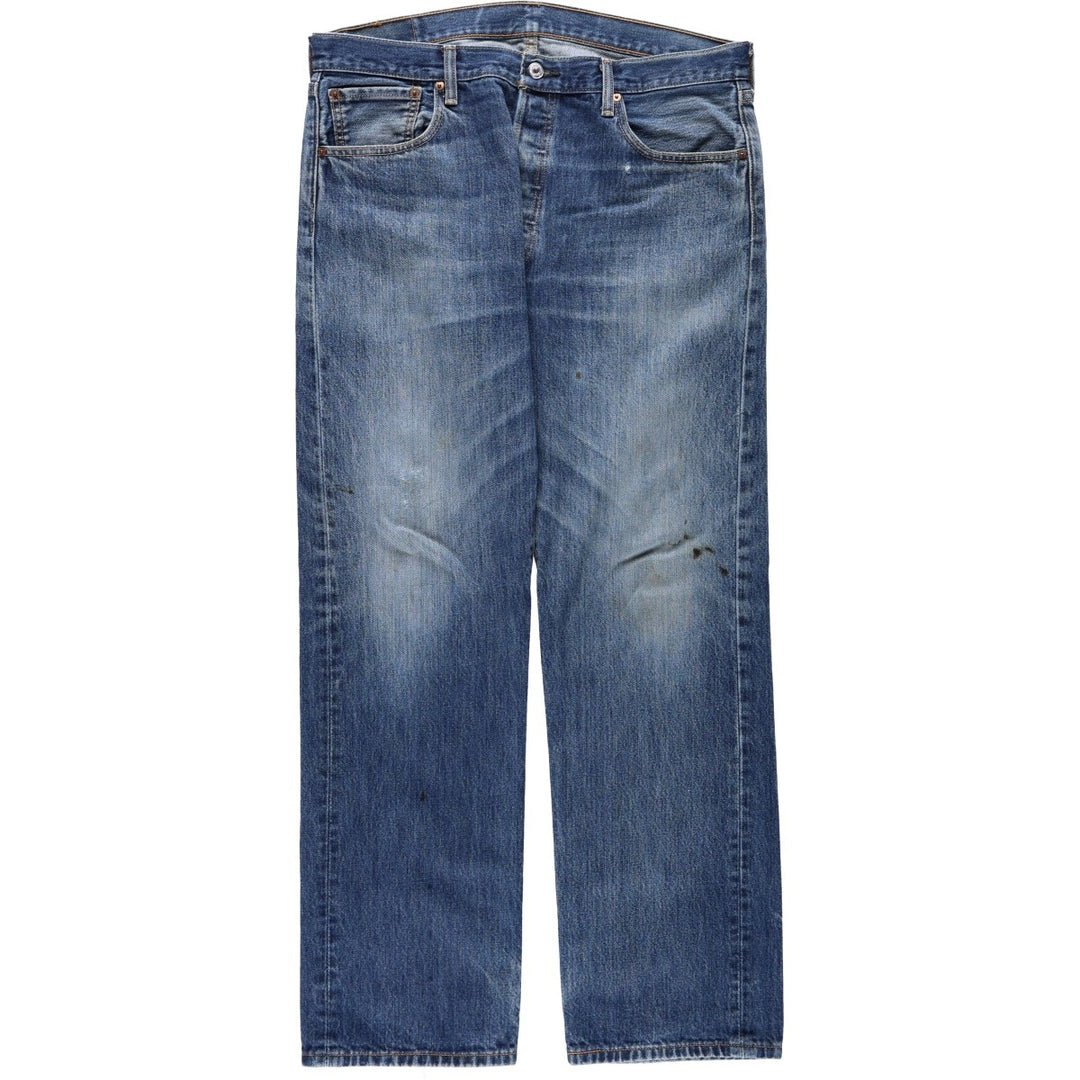 Levi's 501 straight denim pants for men, size W37 cotton blue type Vintage Second Hand