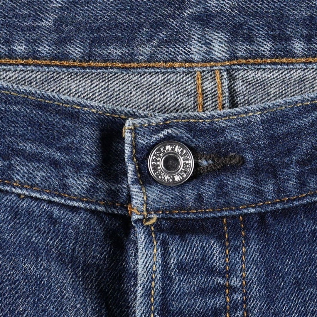 Levi's 501 straight denim pants for men, size W37 cotton blue type Vintage Second Hand