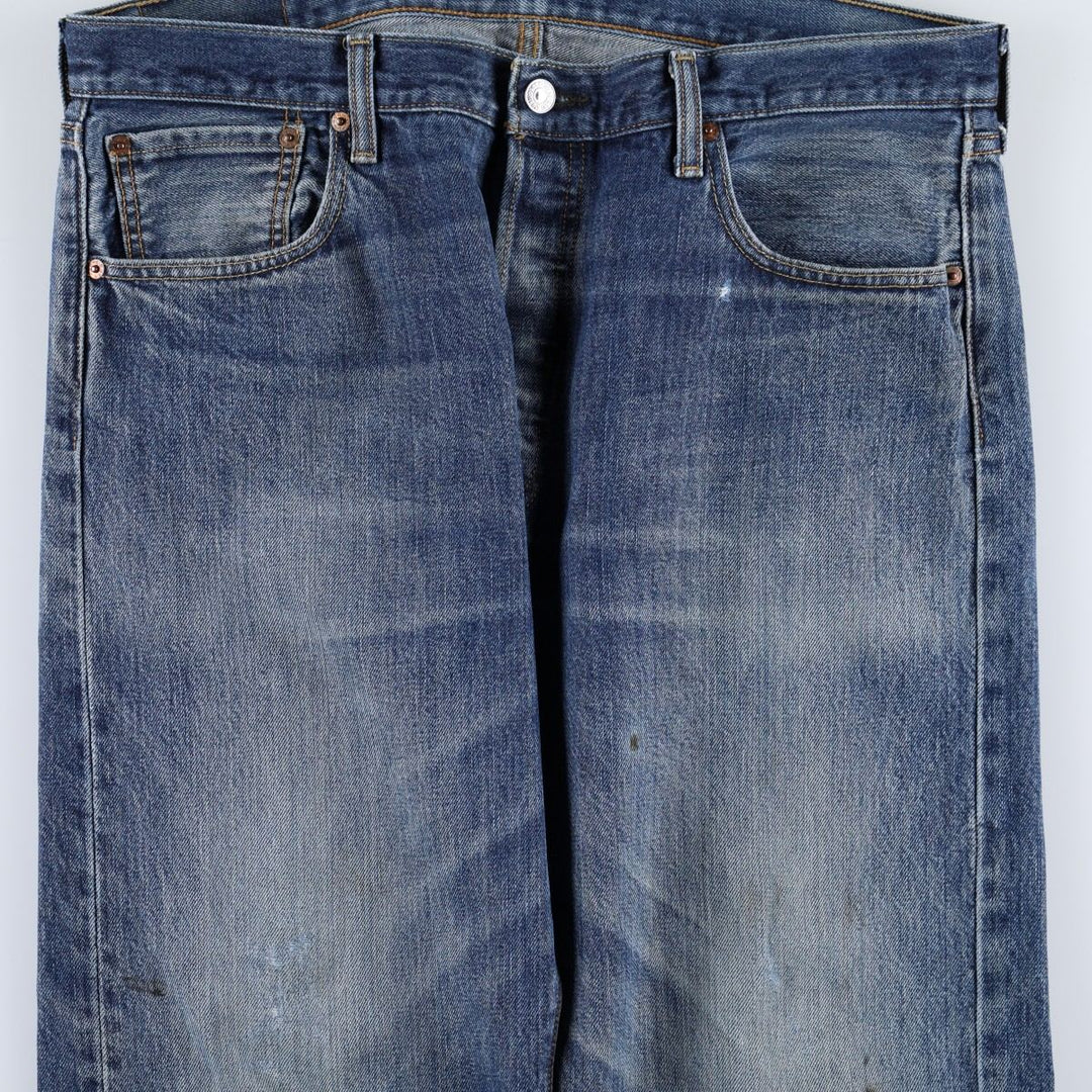 Levi's 501 straight denim pants for men, size W37 cotton blue type Vintage Second Hand