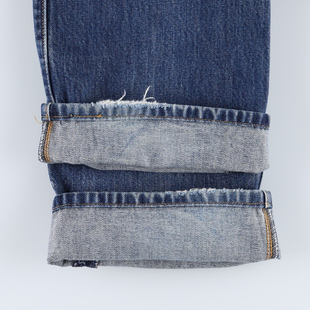 Levi's 501 straight denim pants for men, size W37 cotton blue type Vintage Second Hand