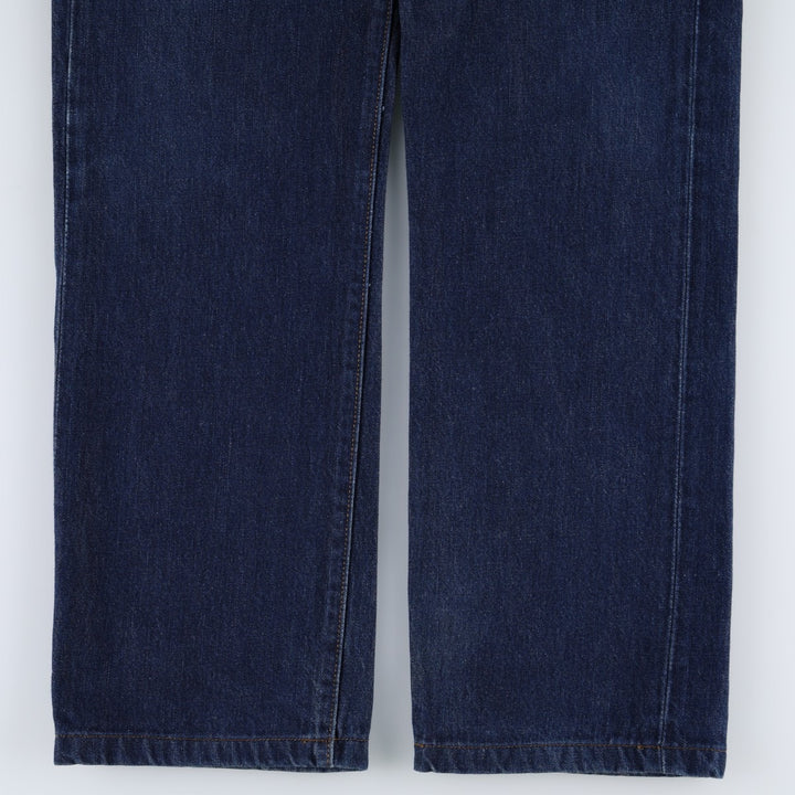 Levi's 501 Straight Leg Button-Fly Straight Denim Pants, Men's Size W34 (approx.) unclear Navy blue Vintage Second Hand