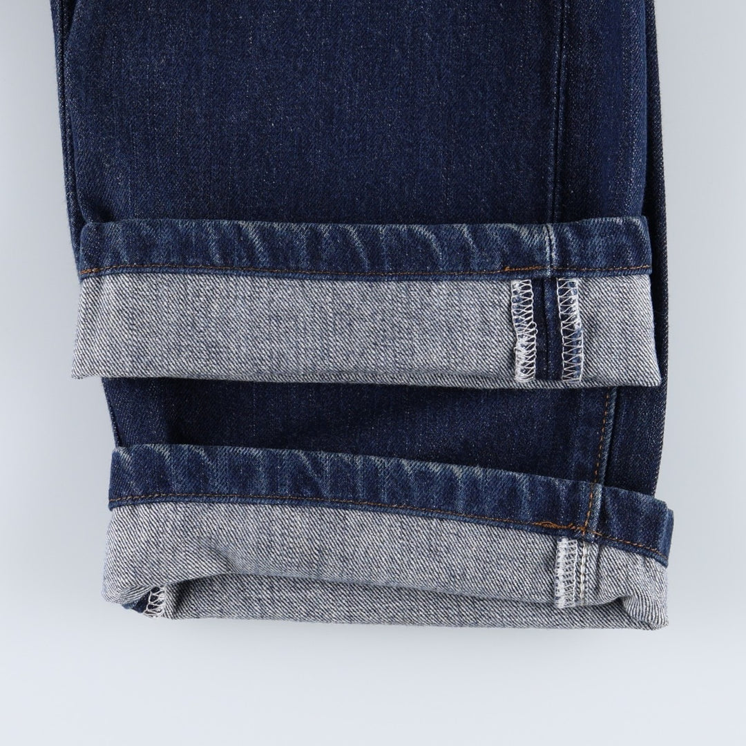 Levi's 501 Straight Leg Button-Fly Straight Denim Pants, Men's Size W34 (approx.) unclear Navy blue Vintage Second Hand