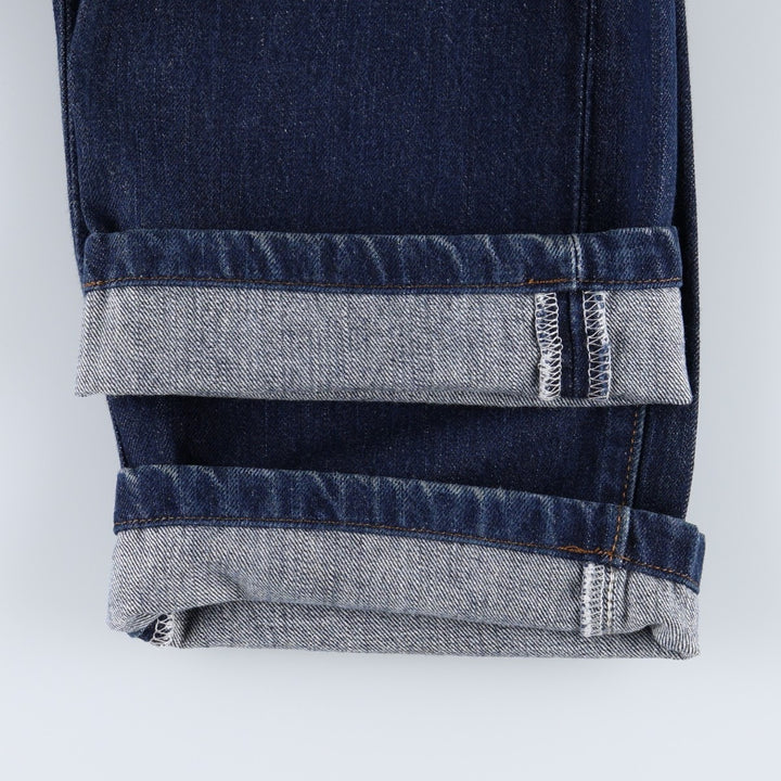Levi's 501 Straight Leg Button-Fly Straight Denim Pants, Men's Size W34 (approx.) unclear Navy blue Vintage Second Hand