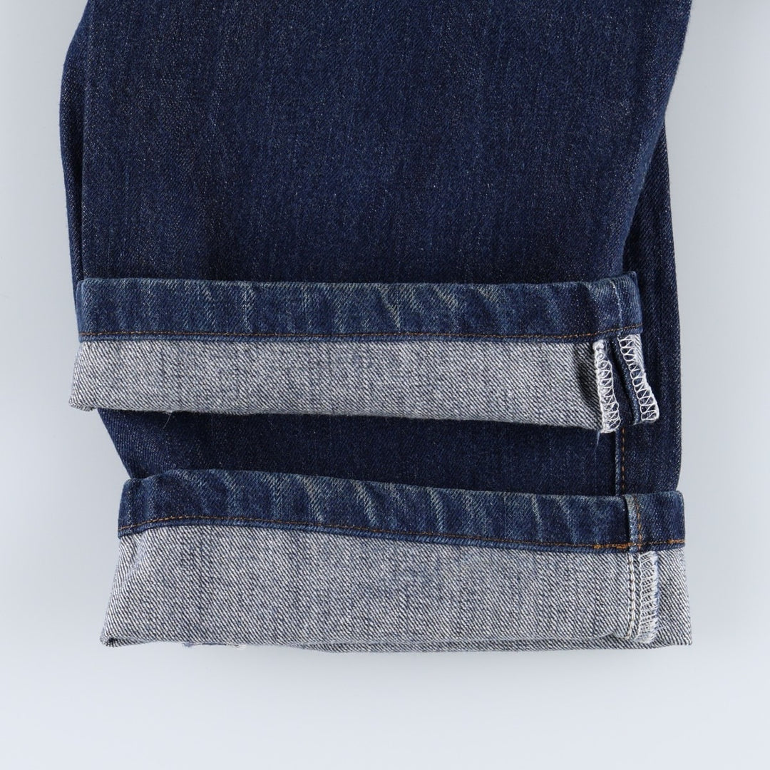 Levi's 501 Straight Leg Button-Fly Straight Denim Pants, Men's Size W34 (approx.) unclear Navy blue Vintage Second Hand