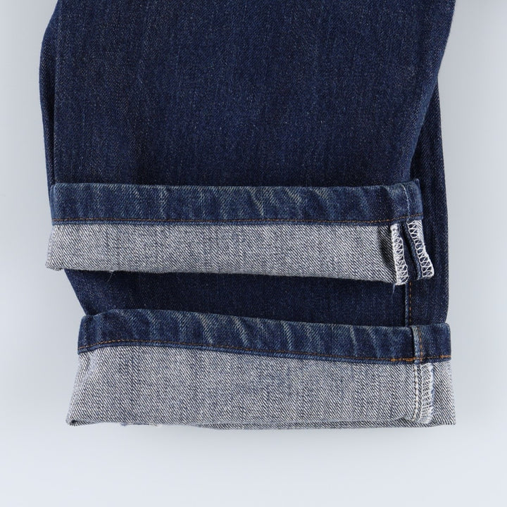 Levi's 501 Straight Leg Button-Fly Straight Denim Pants, Men's Size W34 (approx.) unclear Navy blue Vintage Second Hand