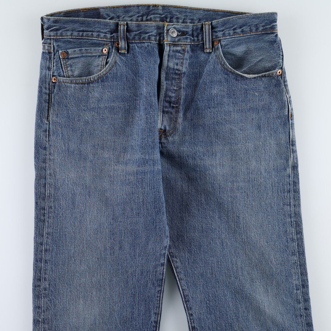 Levi's 501 straight denim pants for men, size W35 cotton blue type Vintage Second Hand