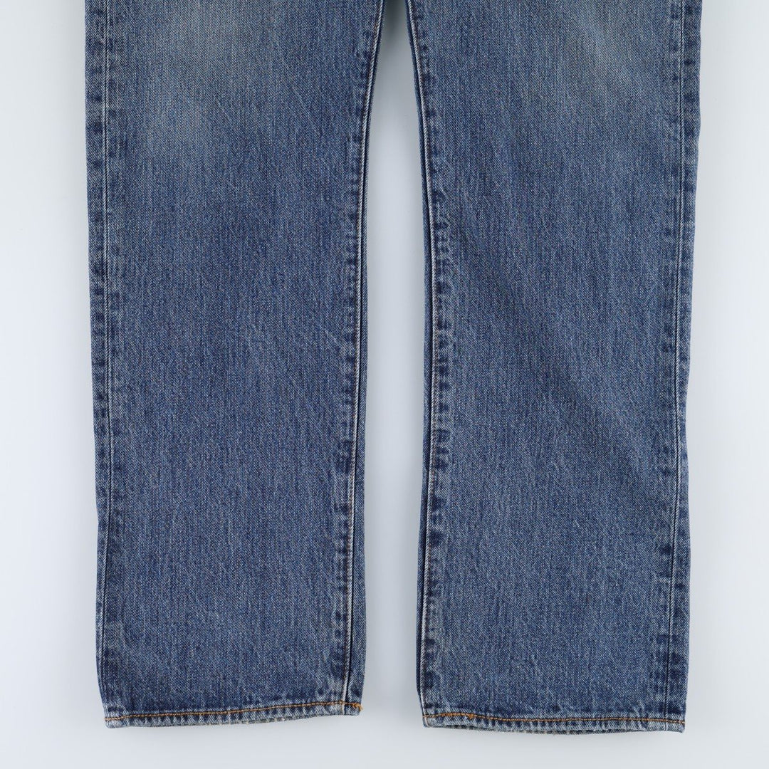 Levi's 501 straight denim pants for men, size W35 cotton blue type Vintage Second Hand