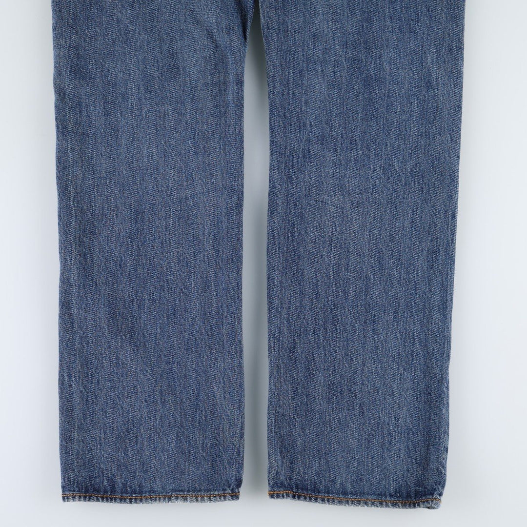 Levi's 501 straight denim pants for men, size W35 cotton blue type Vintage Second Hand