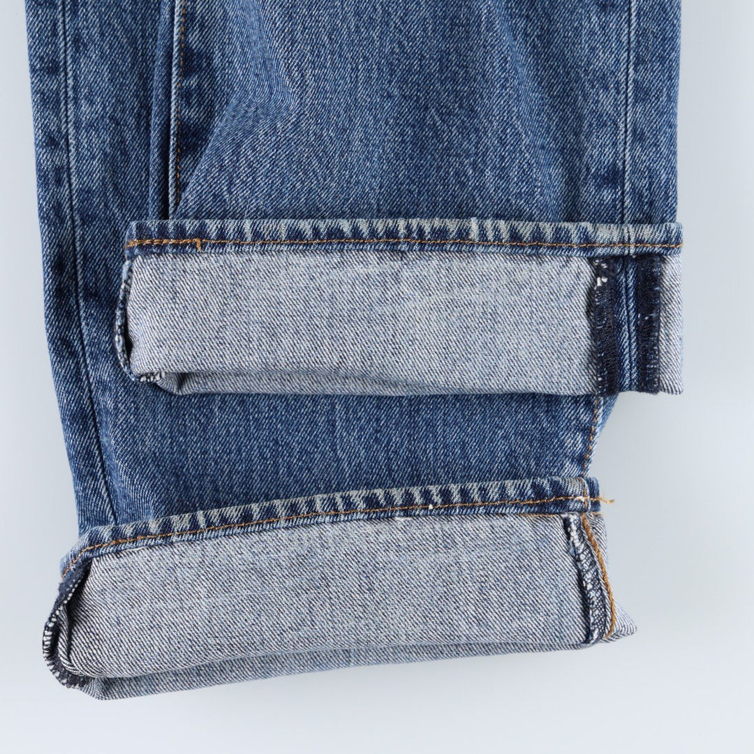 Levi's 501 straight denim pants for men, size W35 cotton blue type Vintage Second Hand