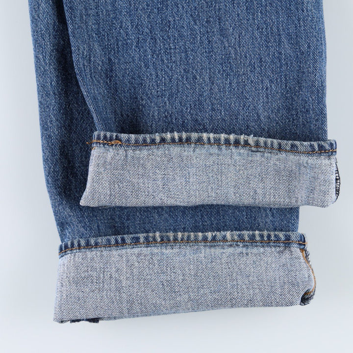 Levi's 501 straight denim pants for men, size W35 cotton blue type Vintage Second Hand