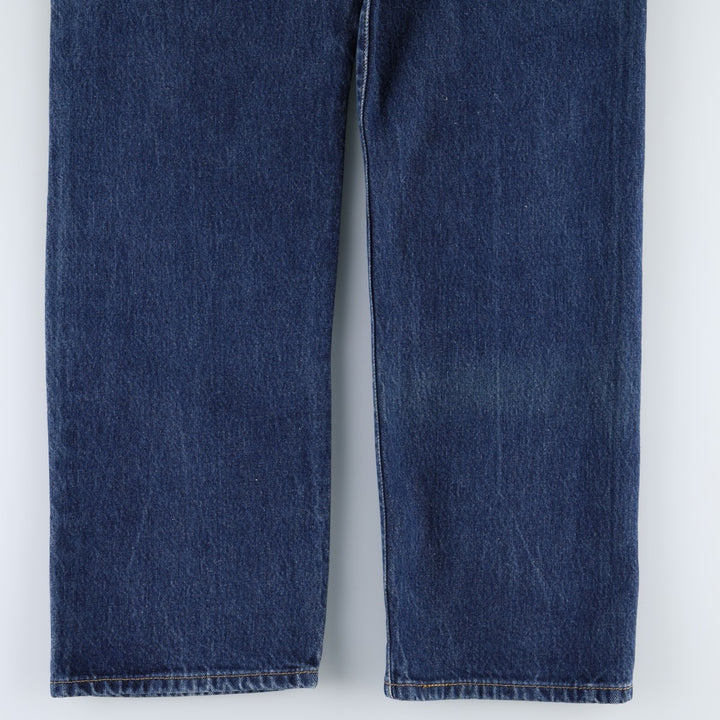 00'S Levi's 501 straight denim pants for men, size W33 cotton navy blue type Vintage Second Hand