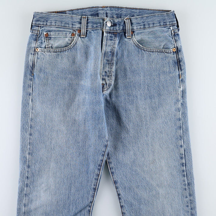 Levi's 501 straight denim pants for men, size W33 cotton blue type Vintage Second Hand