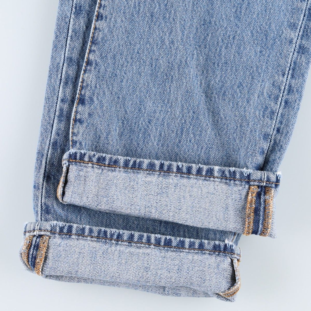 Levi's 501 straight denim pants for men, size W33 cotton blue type Vintage Second Hand