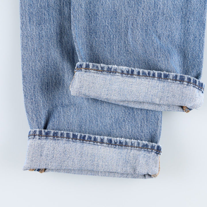 Levi's 501 straight denim pants for men, size W33 cotton blue type Vintage Second Hand