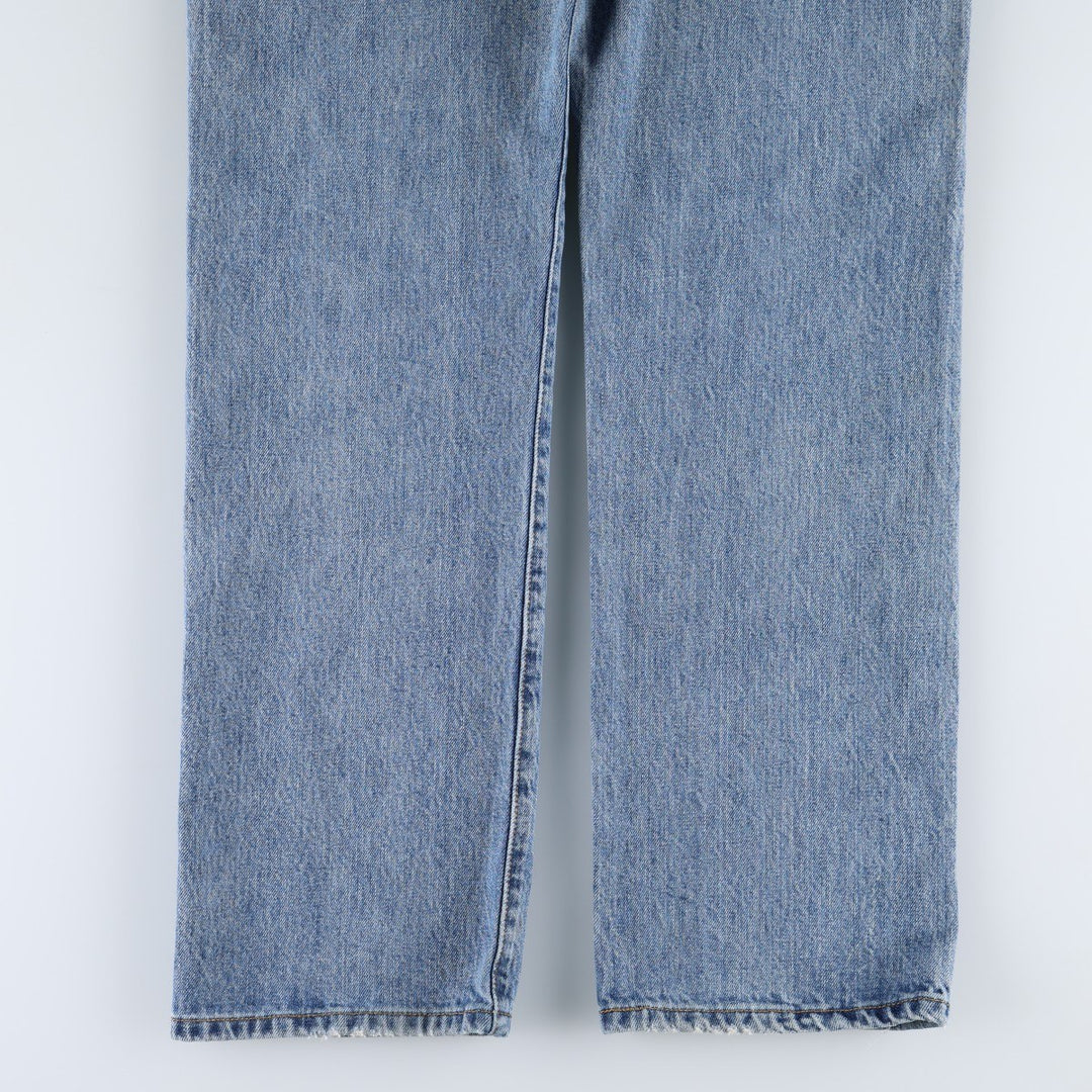 Levi's 501 straight denim pants for men, size W33 cotton Blue type light blue Vintage Second Hand