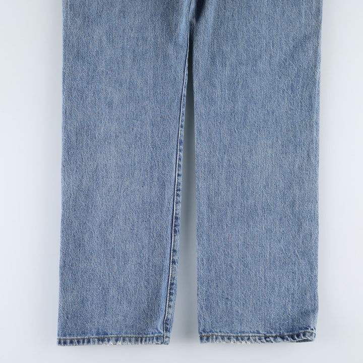 Levi's 501 straight denim pants for men, size W33 cotton Blue type light blue Vintage Second Hand