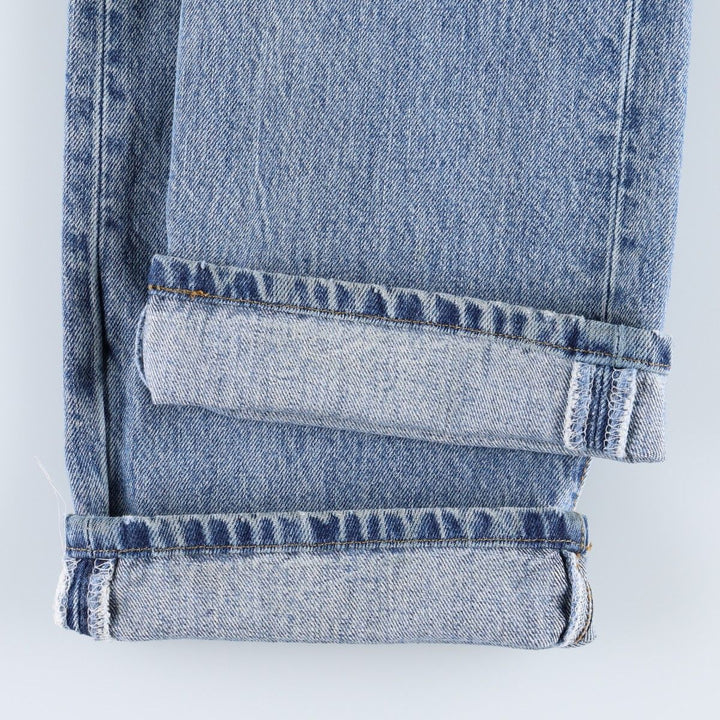 Levi's 501 straight denim pants for men, size W33 cotton Blue type light blue Vintage Second Hand