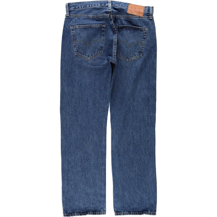 Levi's 501 straight denim pants for men, size W33 cotton blue type Vintage Second Hand