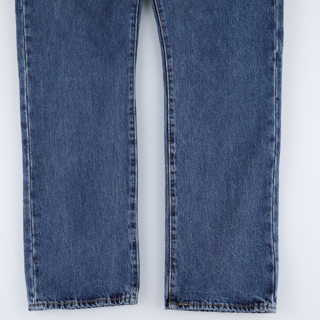 Levi's 501 straight denim pants for men, size W33 cotton blue type Vintage Second Hand