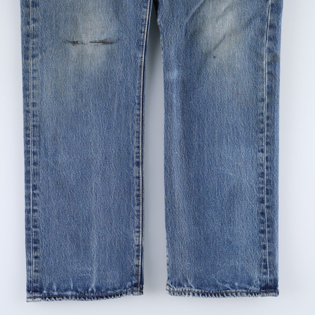 Levi's 501 straight denim pants for men, size W36 unclear blue type Vintage Second Hand