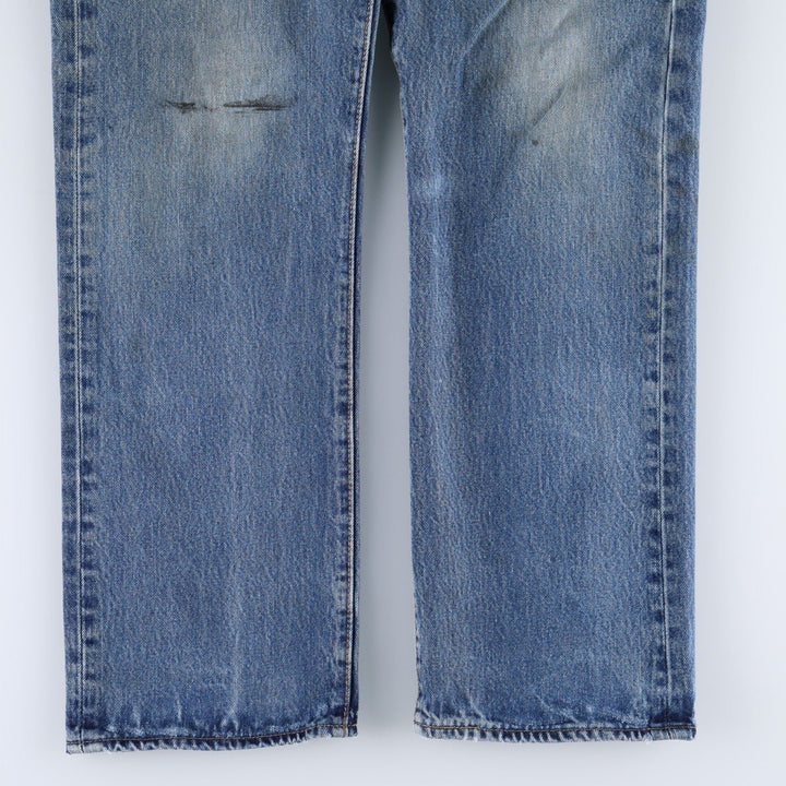 Levi's 501 straight denim pants for men, size W36 unclear blue type Vintage Second Hand