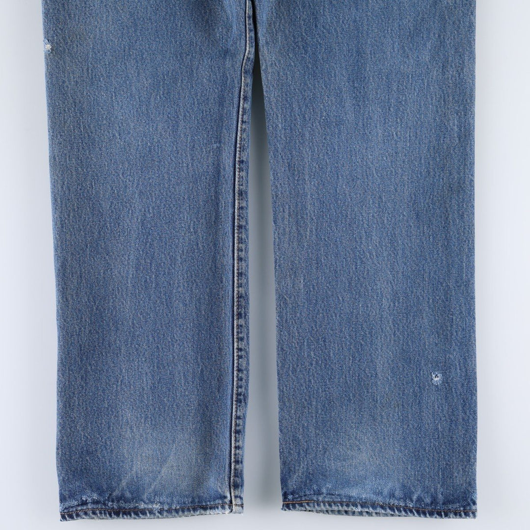 Levi's 501 straight denim pants for men, size W36 unclear blue type Vintage Second Hand