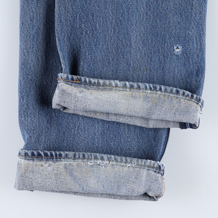 Levi's 501 straight denim pants for men, size W36 unclear blue type Vintage Second Hand