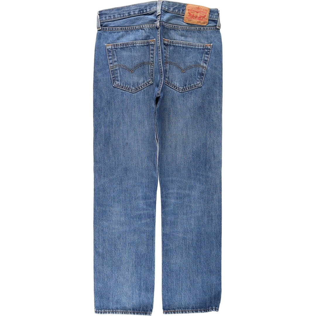 Levi's 501 straight denim pants for men, size W32 unclear blue type Vintage Second Hand