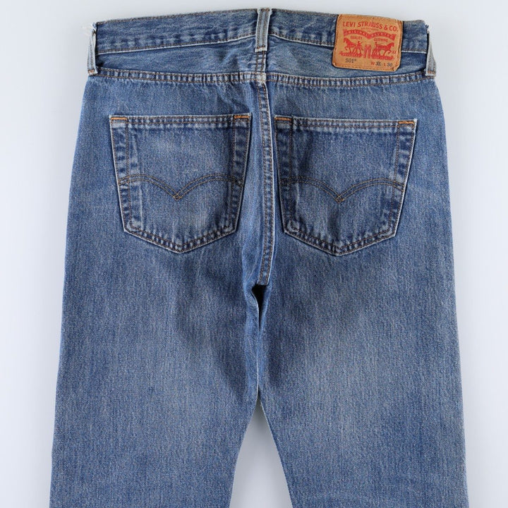 Levi's 501 straight denim pants for men, size W32 unclear blue type Vintage Second Hand