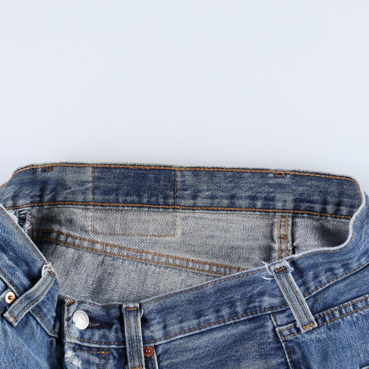 Levi's 501 straight denim pants for men, size W32 unclear blue type Vintage Second Hand