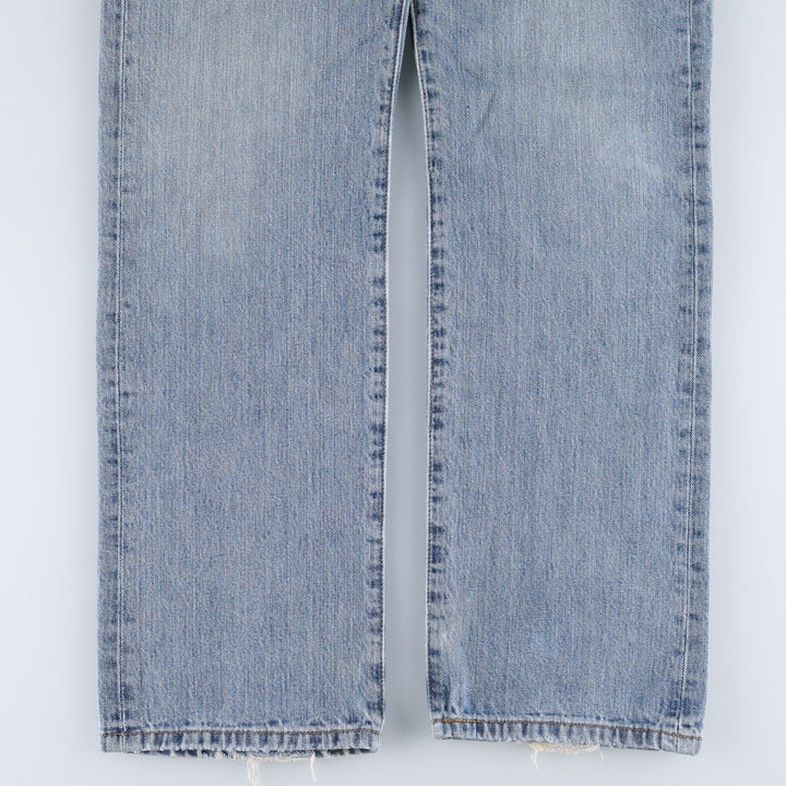 Levi's 501 Straight Fit Straight Denim Pants, Men's W33 (approx.) cotton blue type Vintage Second Hand