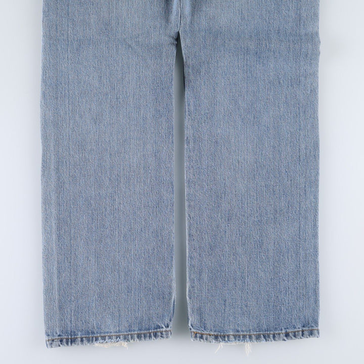 Levi's 501 Straight Fit Straight Denim Pants, Men's W33 (approx.) cotton blue type Vintage Second Hand