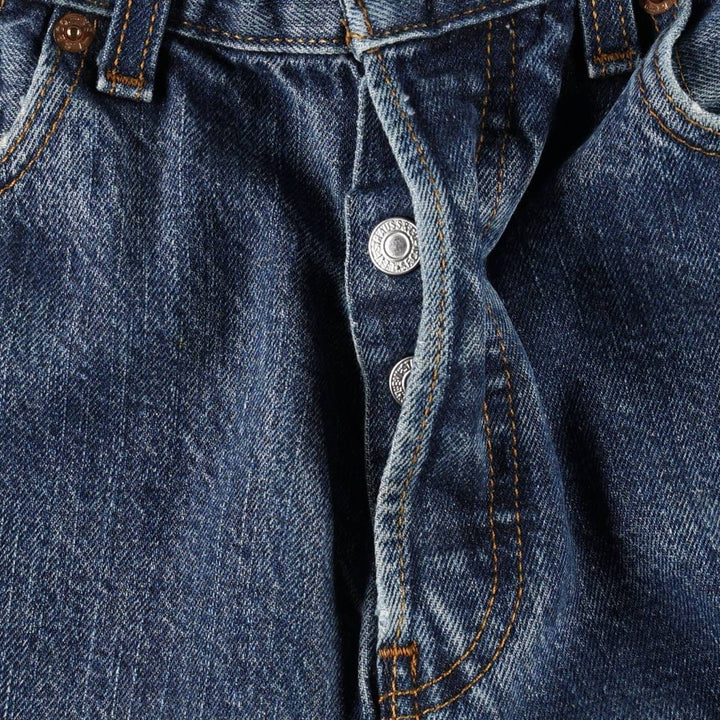 Levi's 501 Euro Model Straight Denim Pants Men's W32 cotton blue type Vintage Second Hand