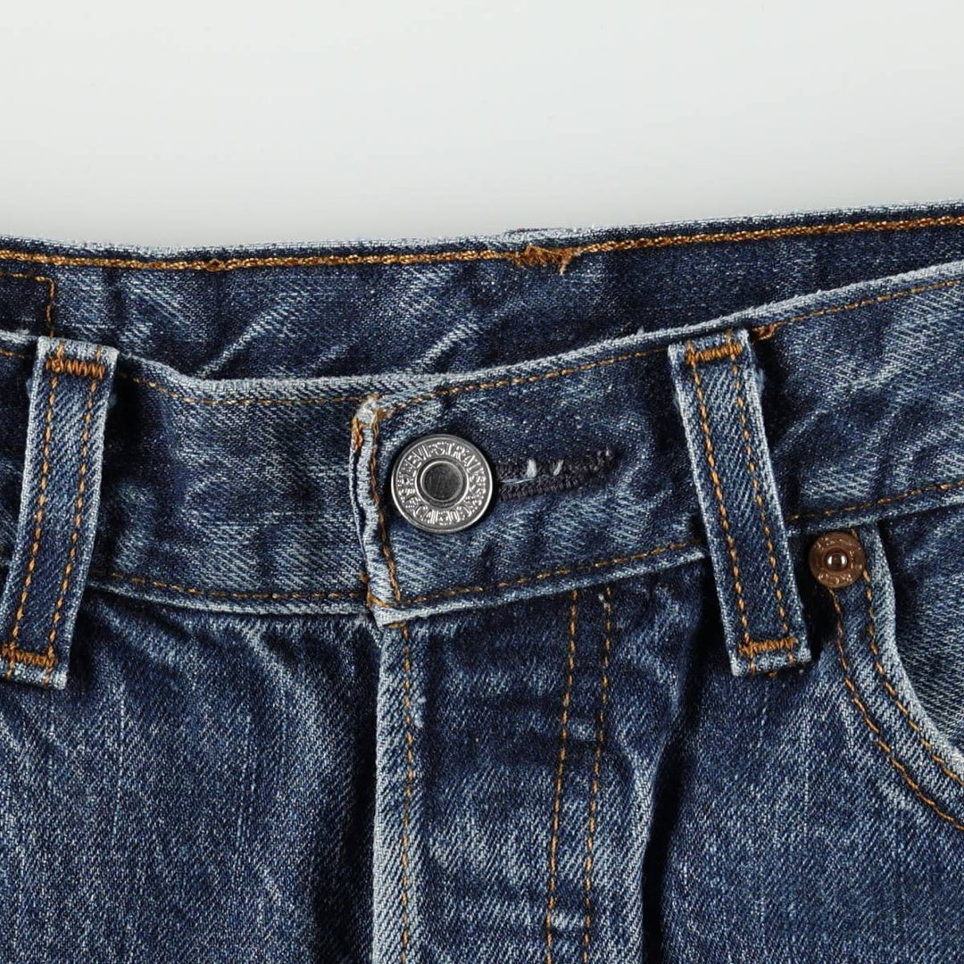 Levi's 501 Euro Model Straight Denim Pants Men's W32 cotton blue type Vintage Second Hand