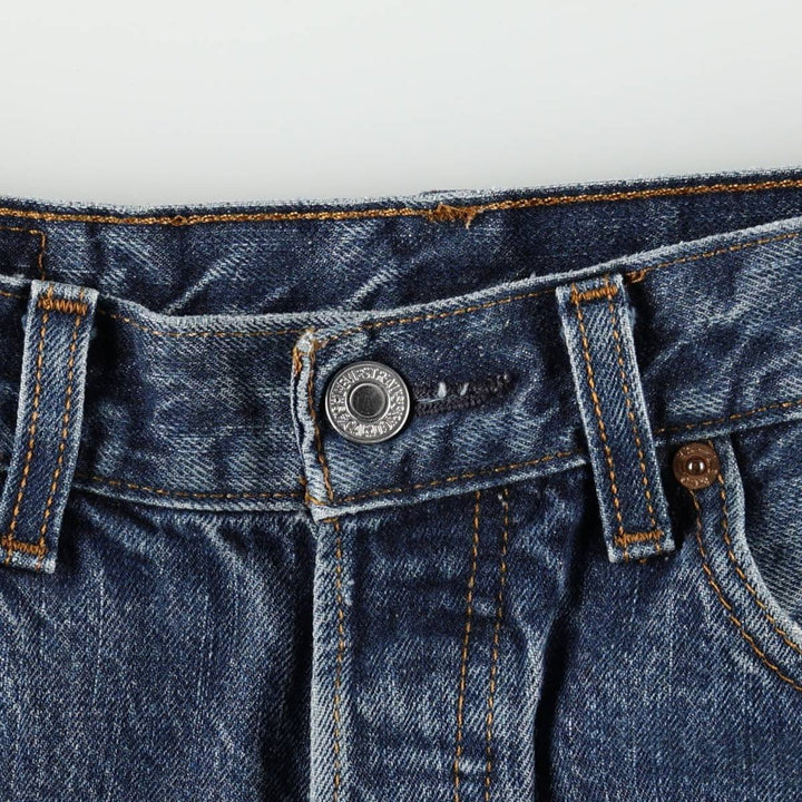 Levi's 501 Euro Model Straight Denim Pants Men's W32 cotton blue type Vintage Second Hand