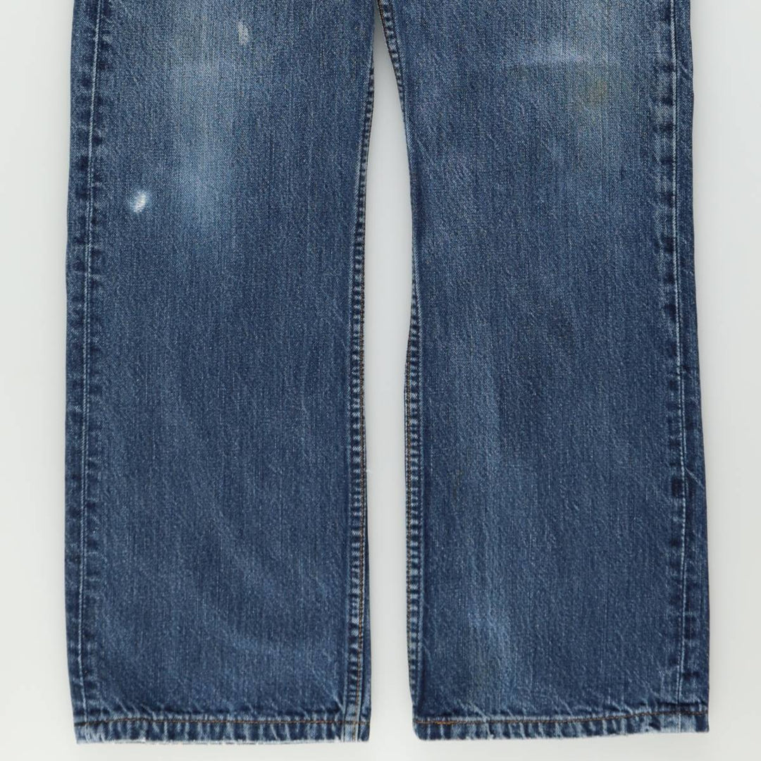 Levi's 501 Euro Model Straight Denim Pants Men's W32 cotton blue type Vintage Second Hand
