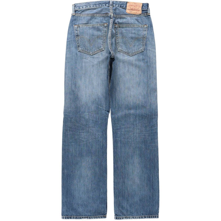 Levi's 501-0138 Euro Model Straight Denim Pants, Men's W30 (approx.) cotton blue type Vintage Second Hand