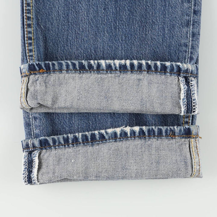 Levi's 501-0138 Euro Model Straight Denim Pants, Men's W30 (approx.) cotton blue type Vintage Second Hand