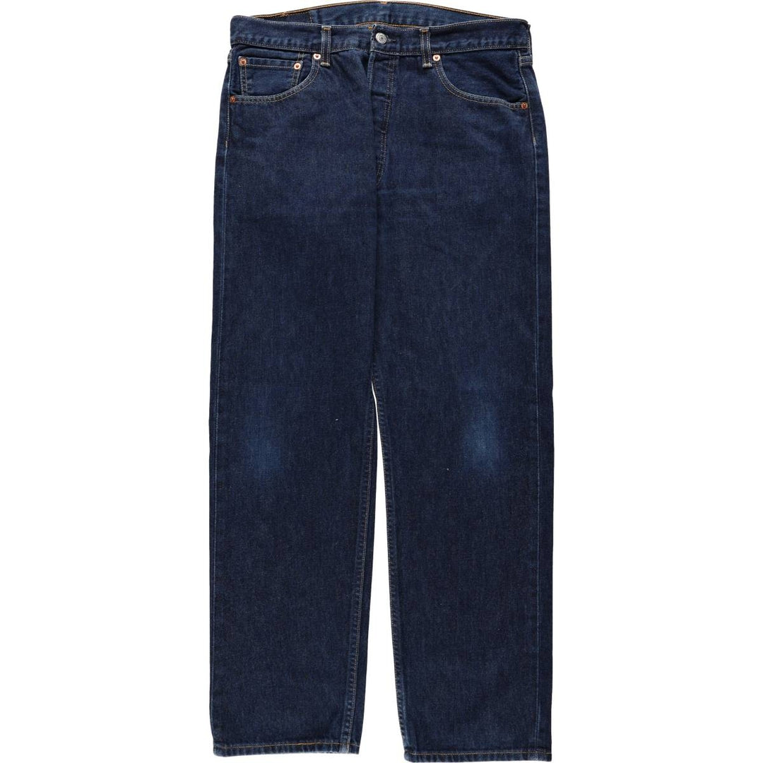 Levi's 501 Euro Model Straight Denim Pants Men's W33 cotton blue type Vintage Second Hand