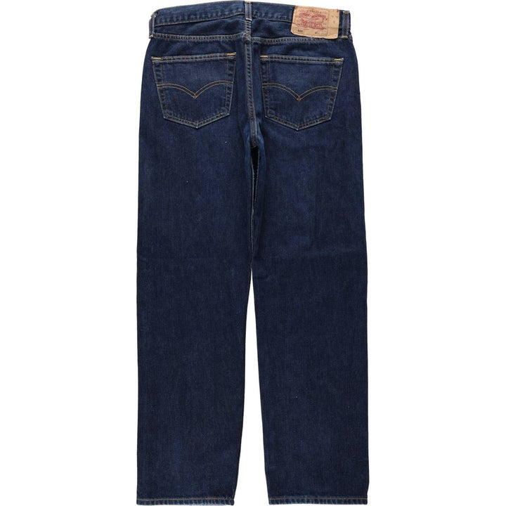 Levi's 501 Euro Model Straight Denim Pants Men's W33 cotton blue type Vintage Second Hand